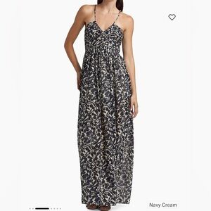 A.L.C. Romy Floral Halter Maxi Dress size 12 nwt